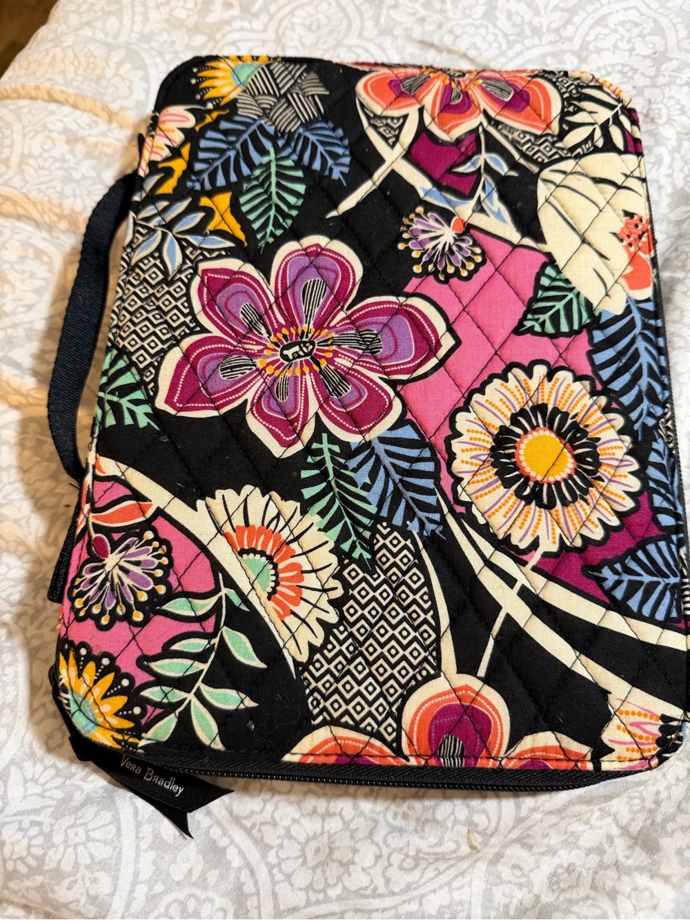 Vera Bradley Tablet/iPad Organizer Kauai Floral Print 11" x 8.5"